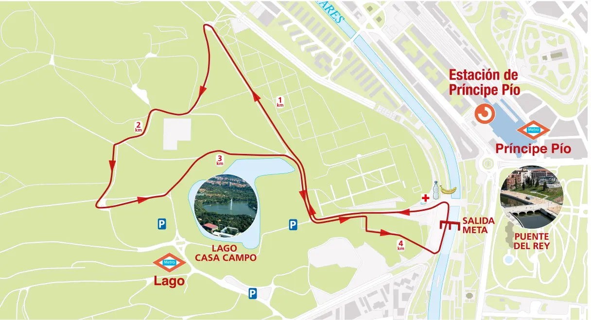 recorrido marcha
