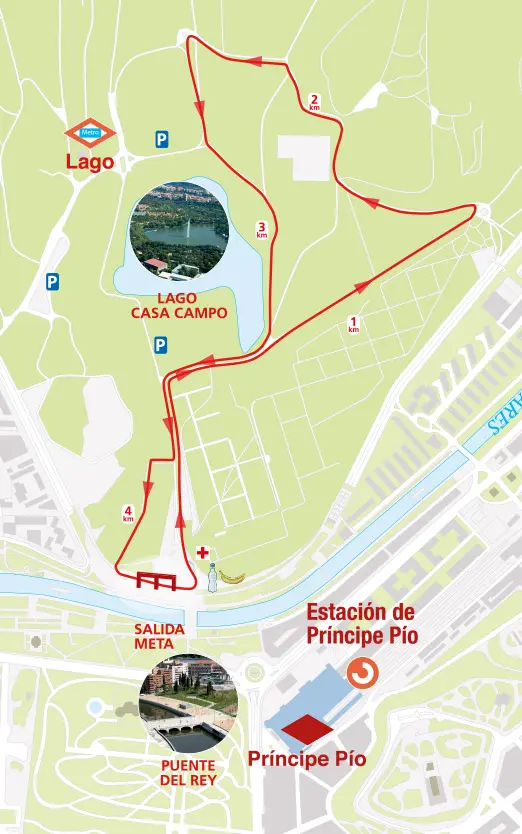 recorrido marcha